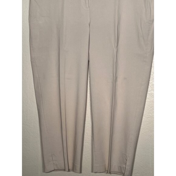 Lane Bryant Womens Beige Dress Capri Pants Size 20 Stretch Blend - Picture 5 of 9